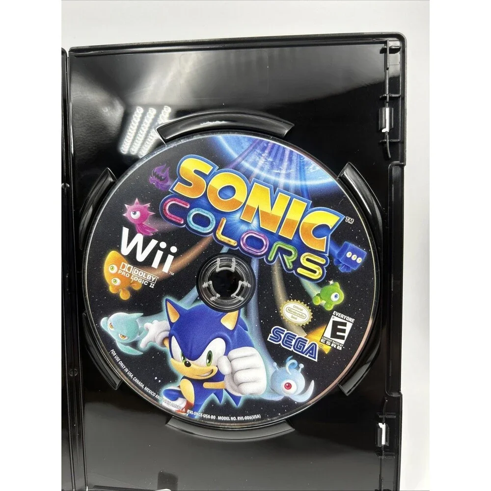 Sonic Colors - Nintendo Wii Disc Only Tested Works Fast Shipping